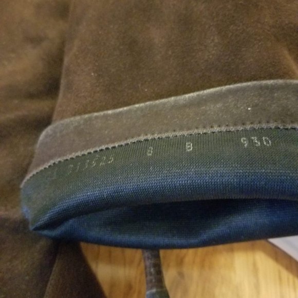 Cole Haan Brown Pull On leather Stretch Heel Boots - Picture 6 of 12